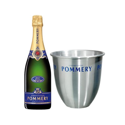 Pommery Brut Royal Champagne 75cl And Ice Bucket Set